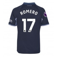 Pánský Fotbalový dres Tottenham Hotspur Cristian Romero #17 2023-24 Venkovní Krátký Rukáv